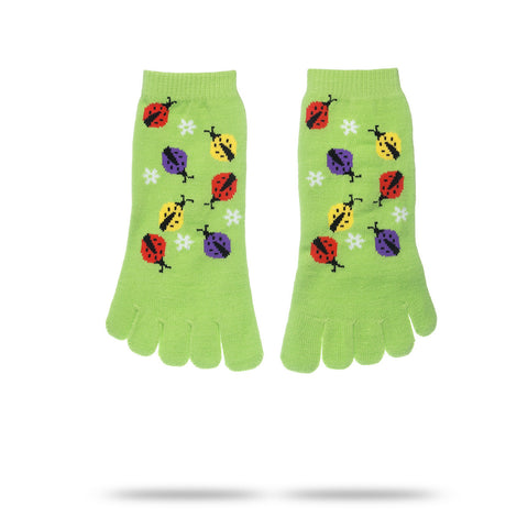 LADY BUG TOE SOCKS (KIDS)