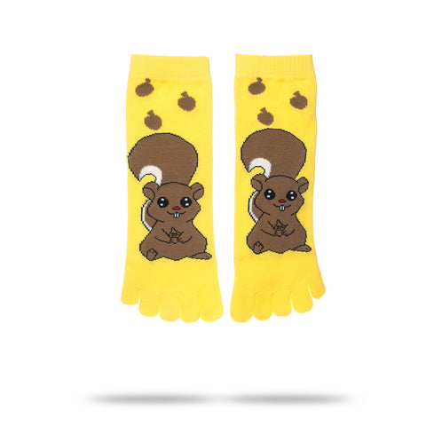 SQUIRREL TOE SOCKS