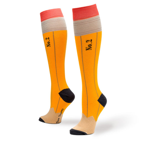 Pencil Knee High Socks