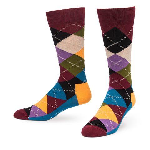 ARGYLE SOCKS