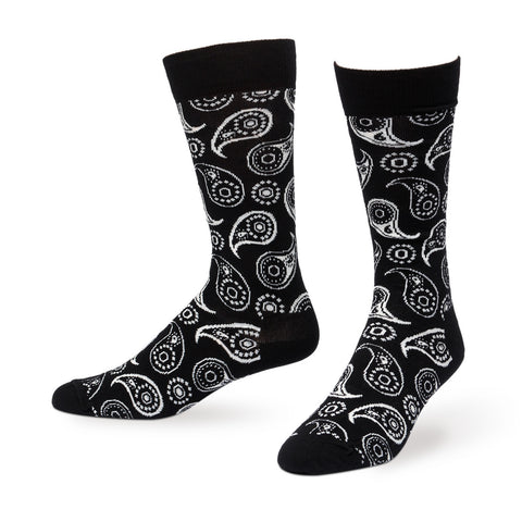 WHITE PAISLEY