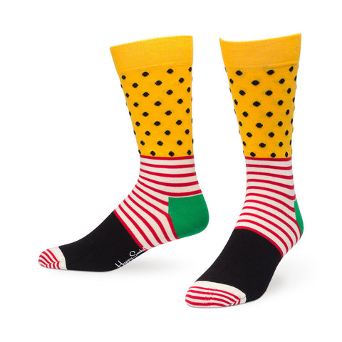 STRIPES & DOTS SOCK
