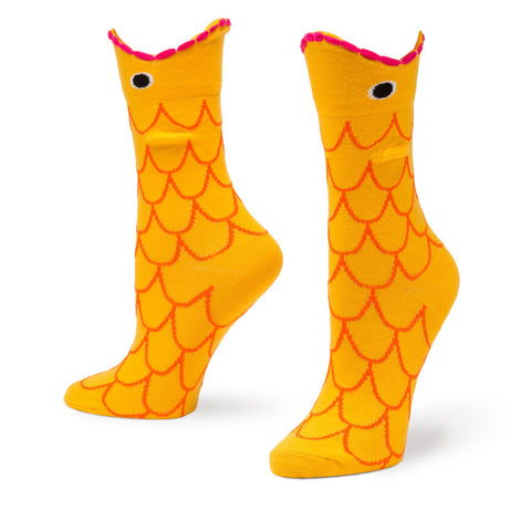 Wide Mouth Goldfish Socks