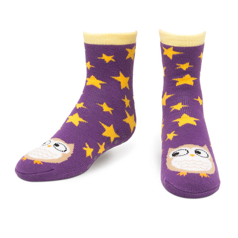 Owl Tube Slipper Socks