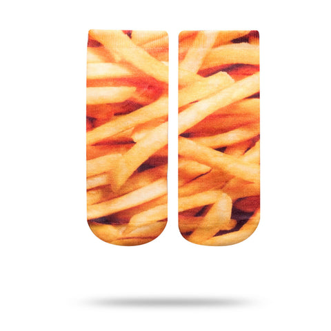 French Fries Ankle Socks
