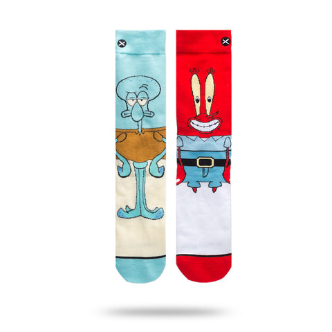 Squidward & Mr. Krab